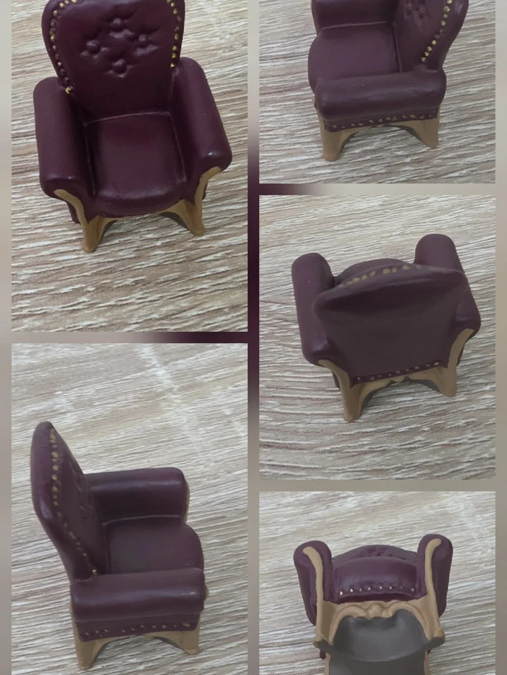 Avon Victorian Memories Living Room  Miniature Furniture Collectible Set 2001